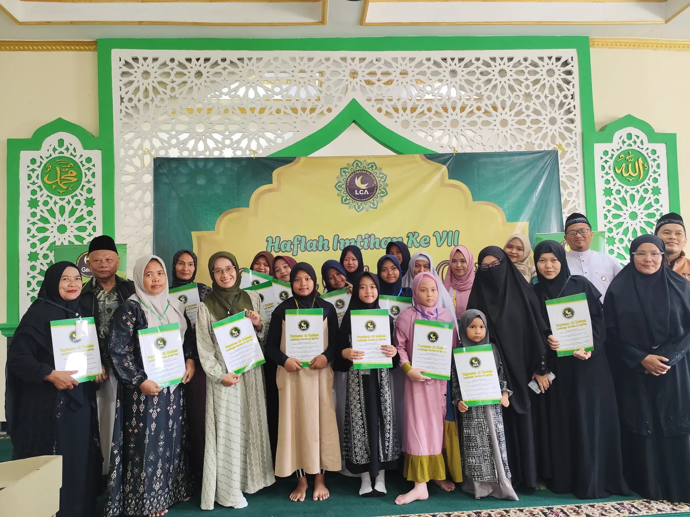 Wisuda santriwati Imtihan ke-7, Desember 2025